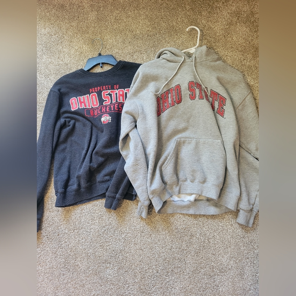 Ohio State Sweatshirt and Hoodie Set